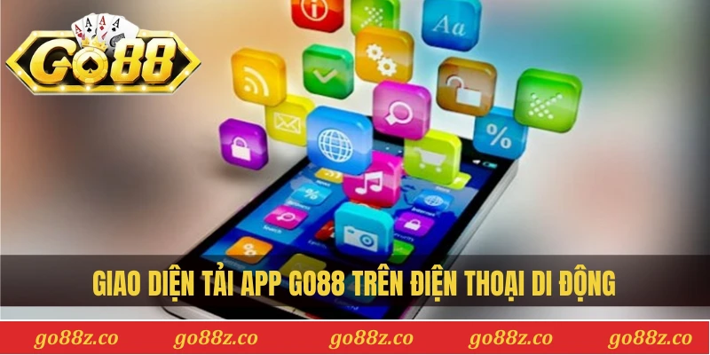 Giao diện tải app Go88 trên điện thoại di động