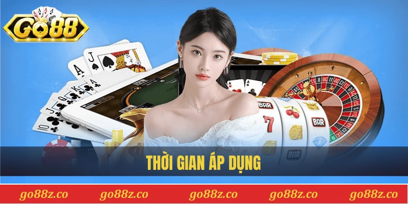 Thời gian áp dụng