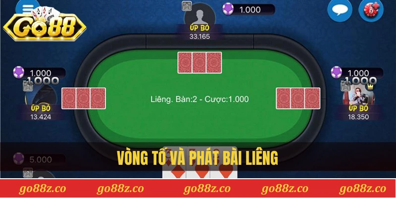 Vòng tố và phát bài liêng